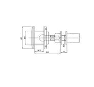 701-R01 - ARTICULATED ROUTEL - FLAT HEAD