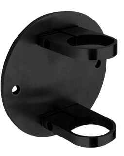 10018-R - POST MOUNTING BRACKET WITH BASE PLATE - ROUND