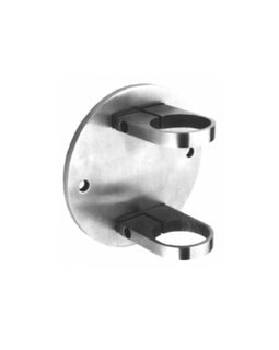 10018-R - POST MOUNTING BRACKET WITH BASE PLATE - ROUND
