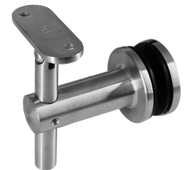 10218-FS - GLASS TO RAIL FLAT SADDLE ADJUSTABLE