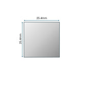 15055 - ALUMINUM U PROFILE END CAP