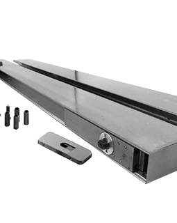 26600 - INBUILT HYDRAULIC DOOR RAIL SYSTEM - BOTTOM PROFILE, STORE FRONT