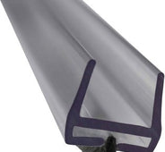 27612 - WEATHER STRIP PREVENTS DRAFTS BETWEEN GLASS DOORS, STORE FRONT