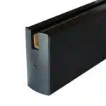 27610 - 4" X 37-3/4" LONG DOOR RAIL WITHOUT LOCK, STORE FRONT