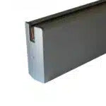 27610 - 4" X 37-3/4" LONG DOOR RAIL WITHOUT LOCK, STORE FRONT