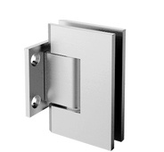 30007 - WALL TO GLASS SHORT PLATE SQUARE EDGE HINGE