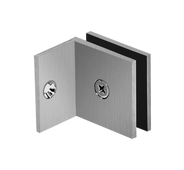 35005A - WALL TO GLASS 90° SQUARE EDGE BRACKET