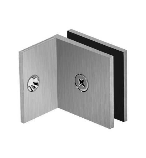 35005A - WALL TO GLASS 90° SQUARE EDGE BRACKET