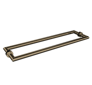 60180-MTD - ø19 MITERED BACK TO BACK TOWEL BARS 18"