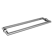 60180-MTD - ø19 MITERED BACK TO BACK TOWEL BARS 18"