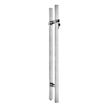 60448SQ - SQUARE LADDER PULL LOCKABLE HANDLES 48