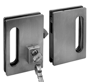 69006-01A - GLASS TO GLASS DOOR LOCK