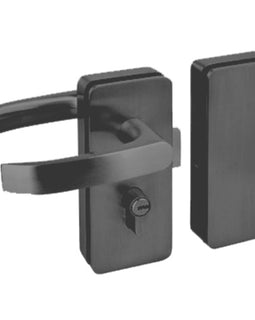 71001R-LH - STANDARD DUTY MECHANICAL LOCK GLASS TO GLASS/WALL