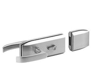 71101 - Standard Duty Mechanical Lock Glass to Glass/Wall (Right or Left)