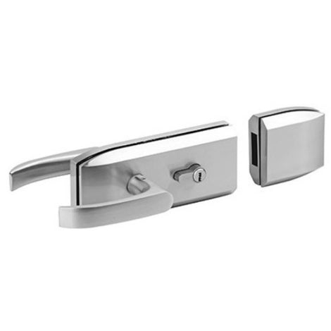 71101 - Standard Duty Mechanical Lock Glass to Glass/Wall (Right or Left)