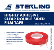 87230-10 CLEAR DOUBLE TAPE