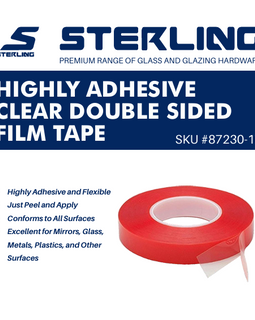 87230-10 CLEAR DOUBLE TAPE