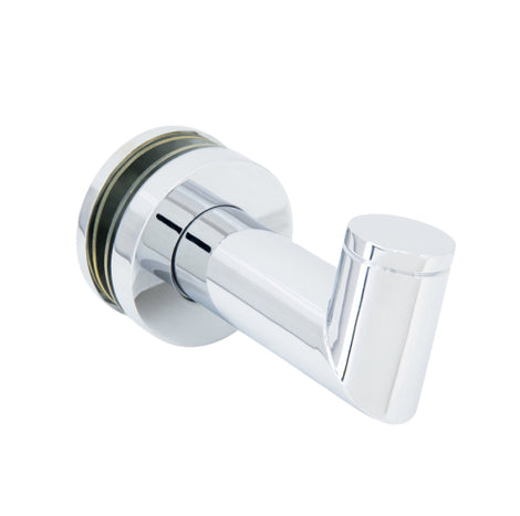 35032B - GLASS MOUNTED ROUND ROBE HOOK